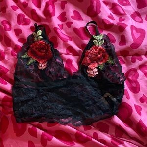 lacy bralette